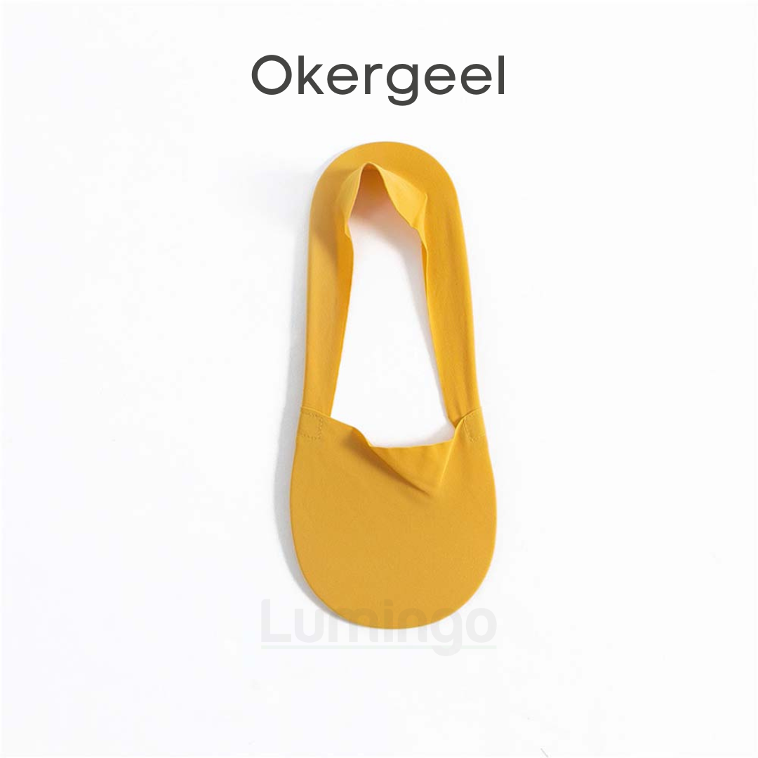 Zijdeachtige Sokken | Antislip, onzichtbaar en extra sterk | 2+3 gratis