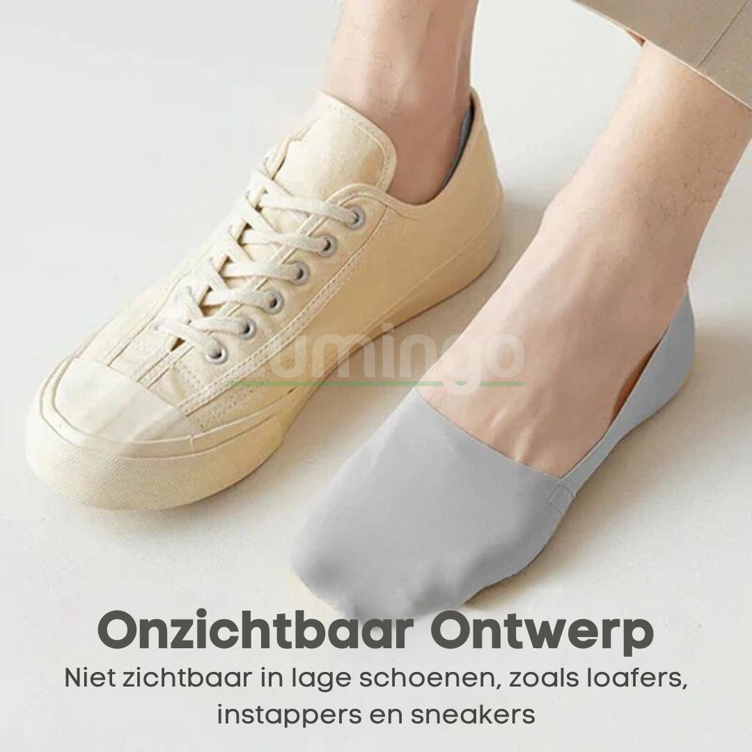 Zijdeachtige Sokken | Antislip, onzichtbaar en extra sterk | 2+3 gratis
