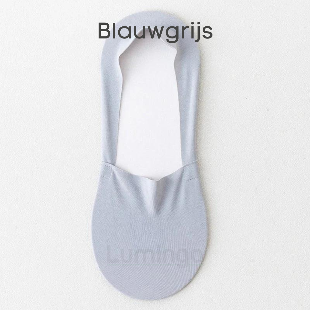 Zijdeachtige Sokken | Antislip, onzichtbaar en extra sterk | 2+3 gratis