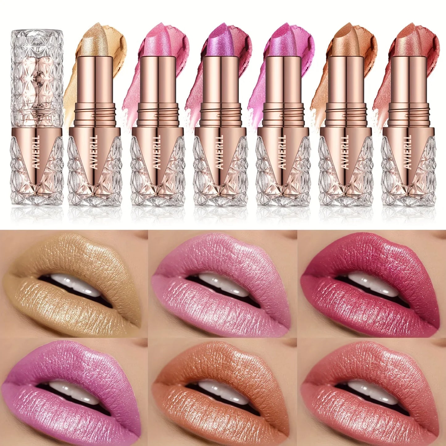 Aura Kiss Glitter Lippenstift