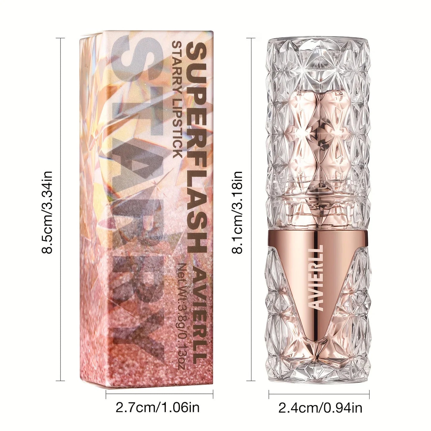 Aura Kiss Glitter Lippenstift