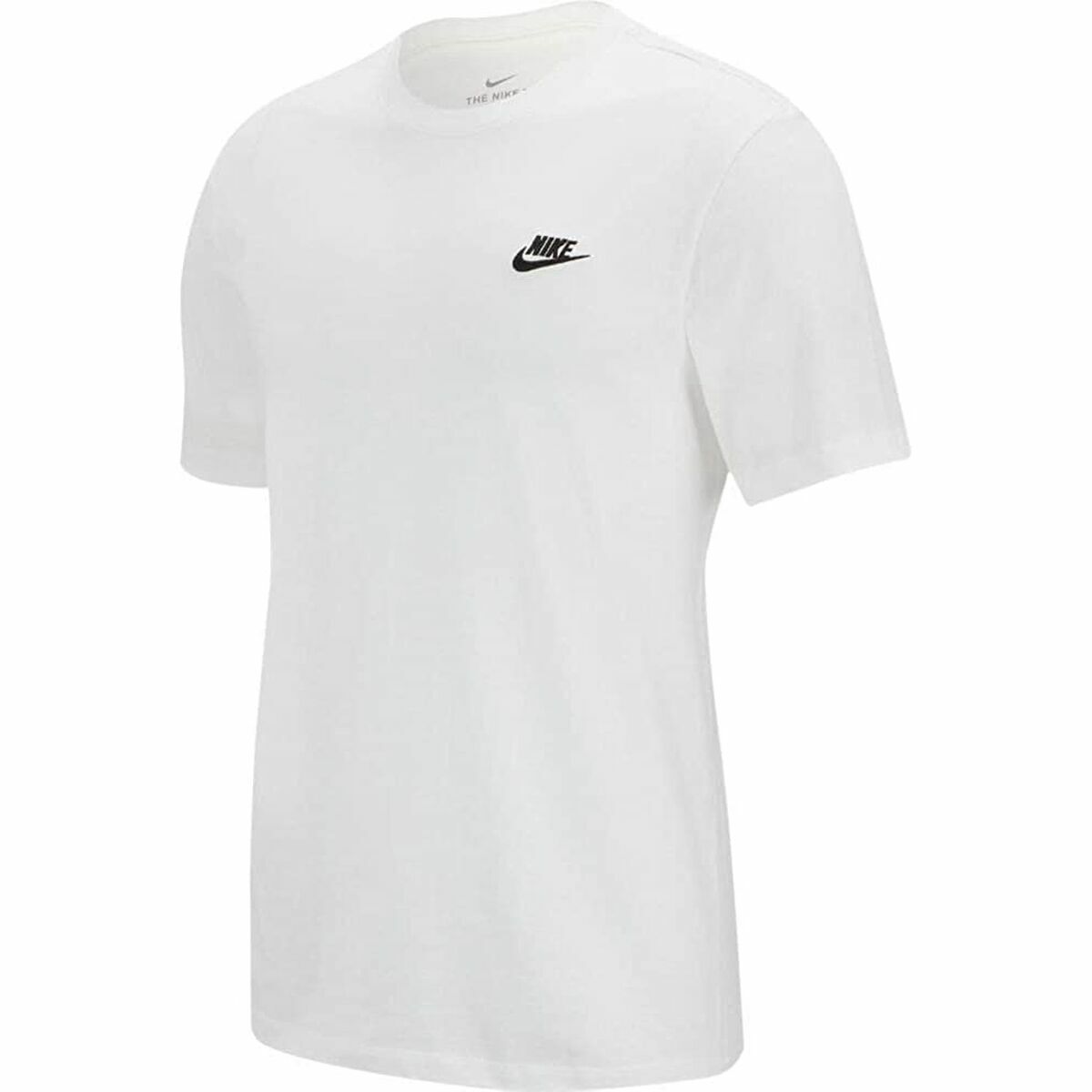 Men’s Short Sleeve T-Shirt Nike AR4997 101 White Men