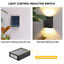 Solar 2LED Lights Outdoor Waterproof Wall Lamp, Up and Down Luminous