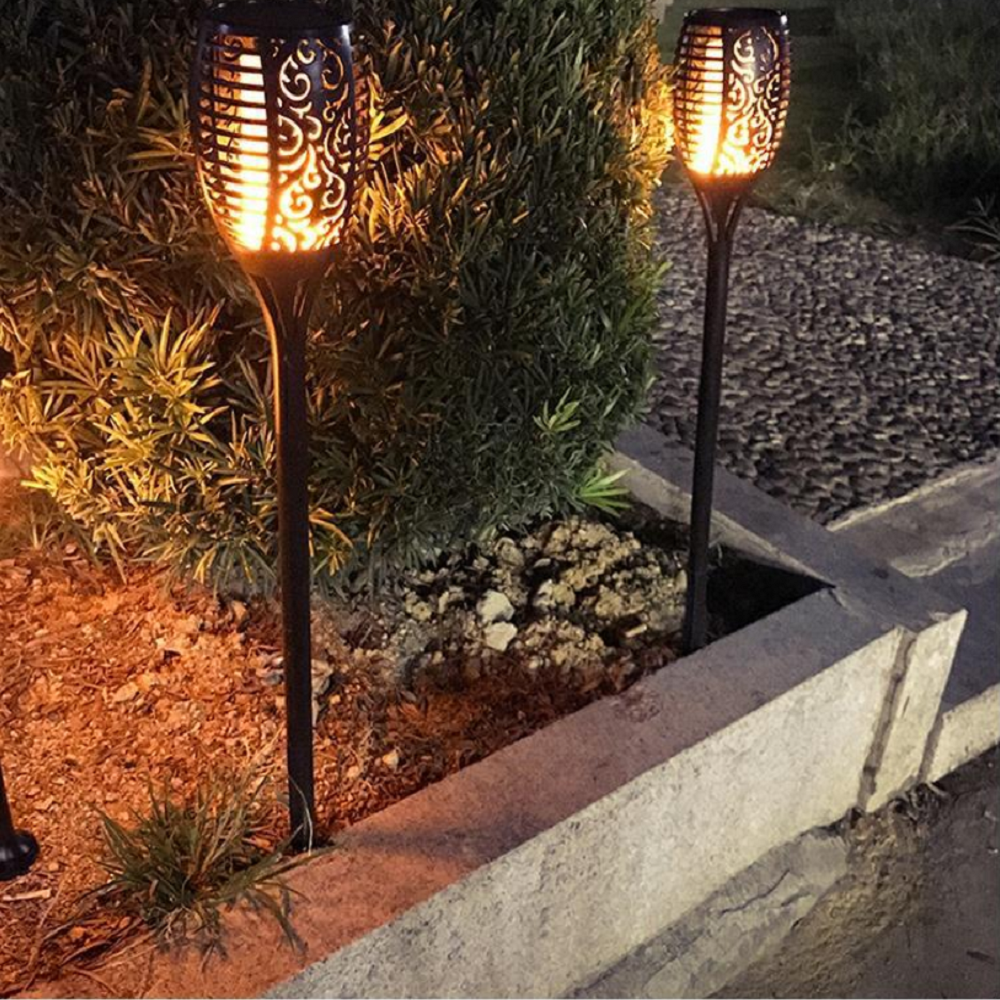 33 Led Outdoor Waterdichte Zonne-energie Kleine Fakkel Vlamlichten