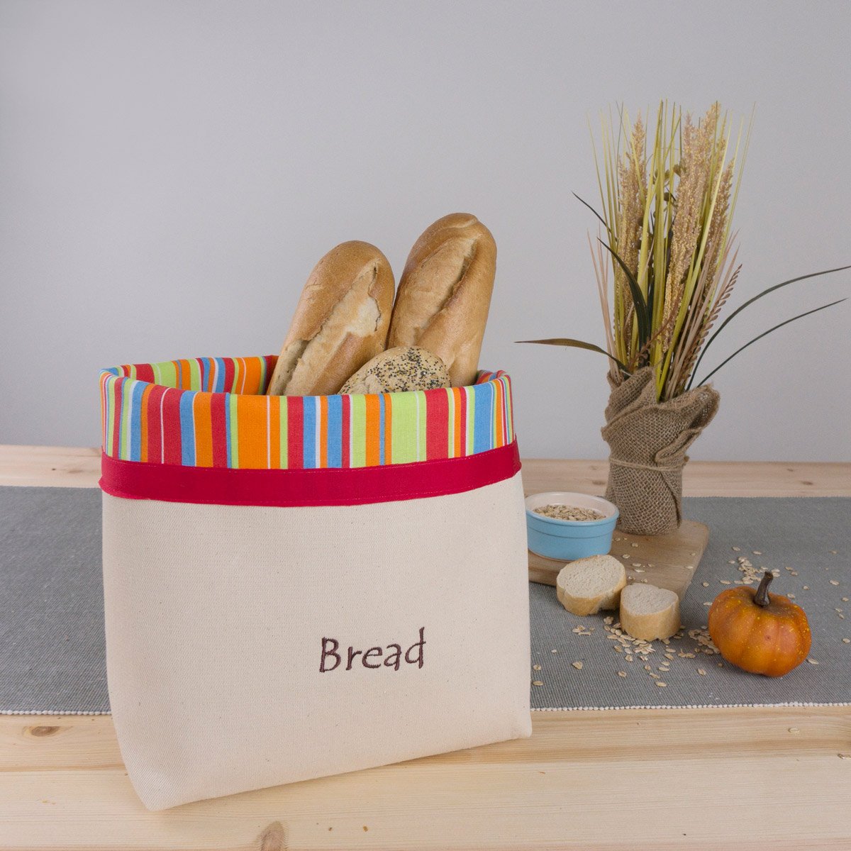 3in1 Bread Bag, Rainbow