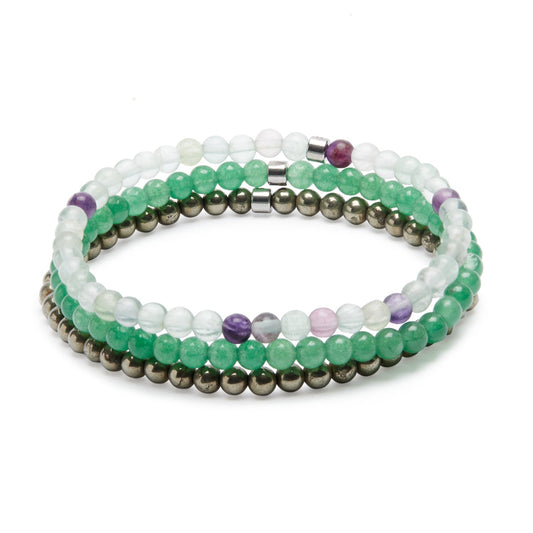 Set de 3 Mini Bracelets "Abondance"