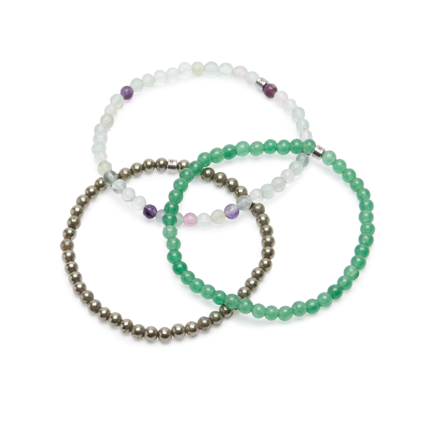 Set de 3 Mini Bracelets "Abondance"