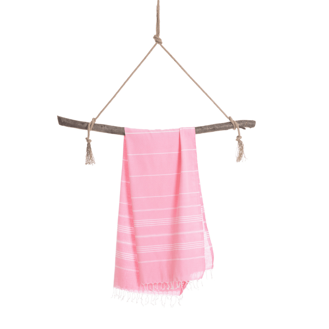 Ipanema Kids Hammam Turkish Towel with Recycled Gift Box, Pink