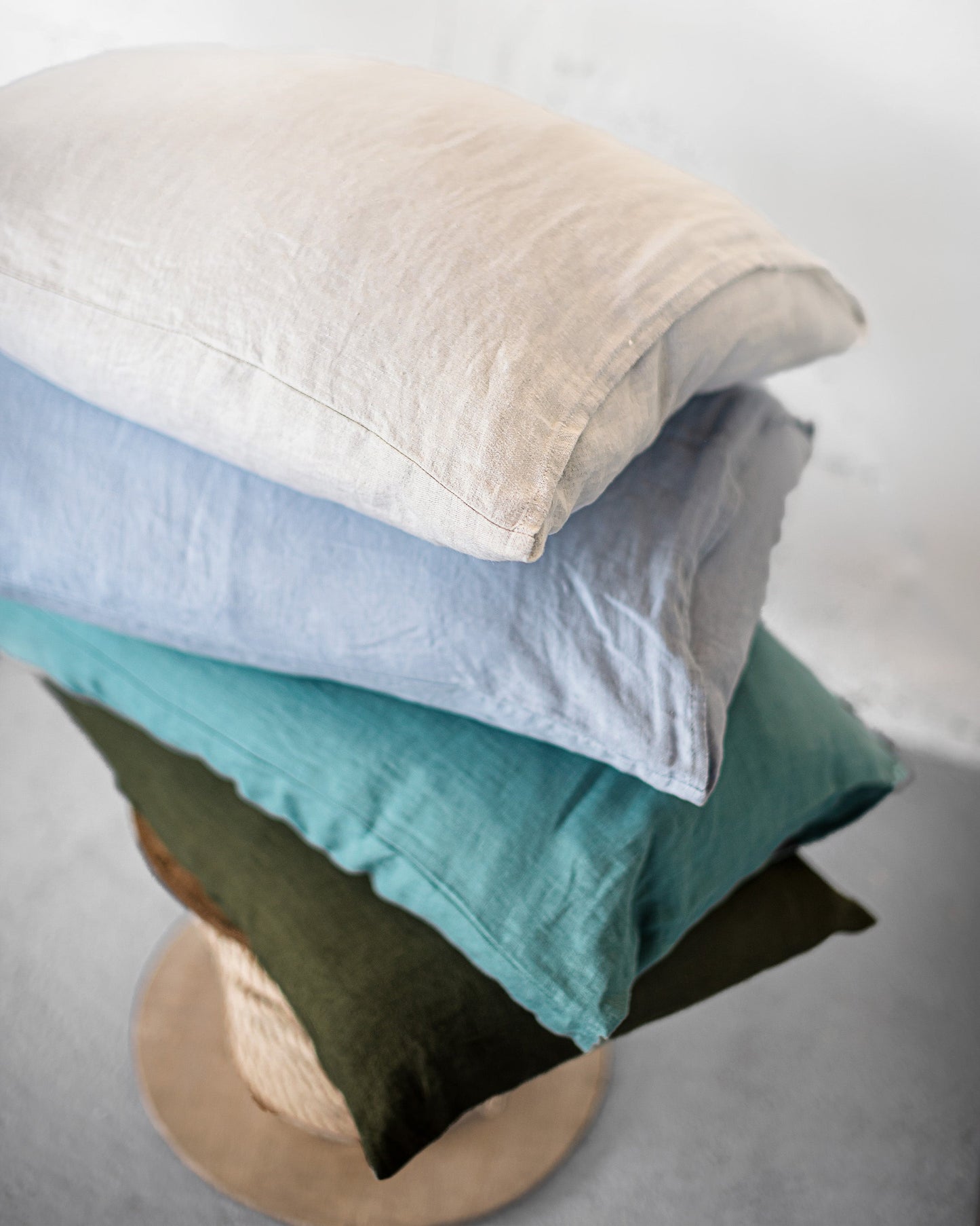 Linen pillow cases