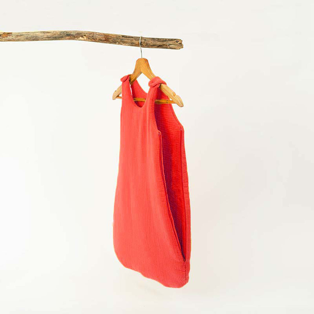 Organic Cotton Winter Sleeping Bag - Strawberry