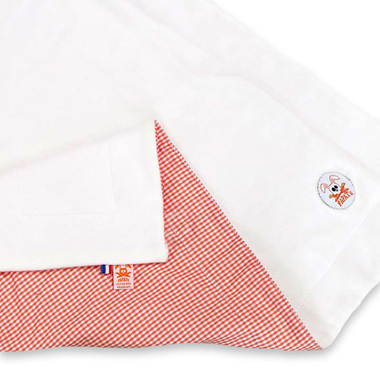 Organic Cotton Fleece Blanket -  Vichy