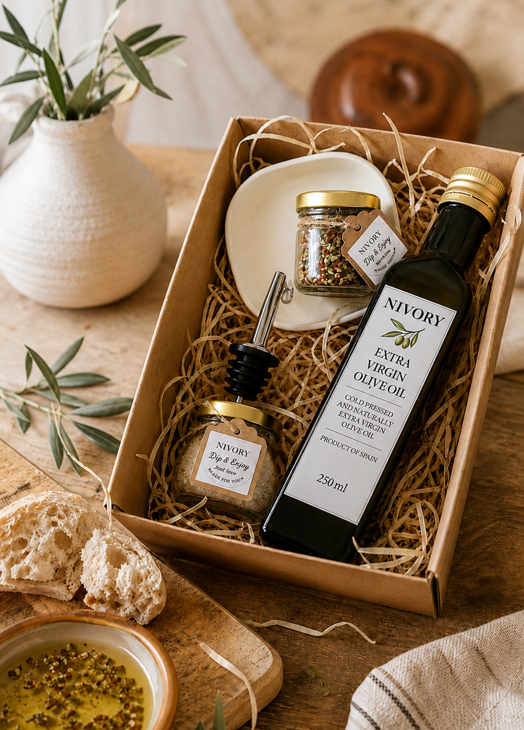 De Nivory Signature Geschenkenset - Mediterrane Kruideneditie