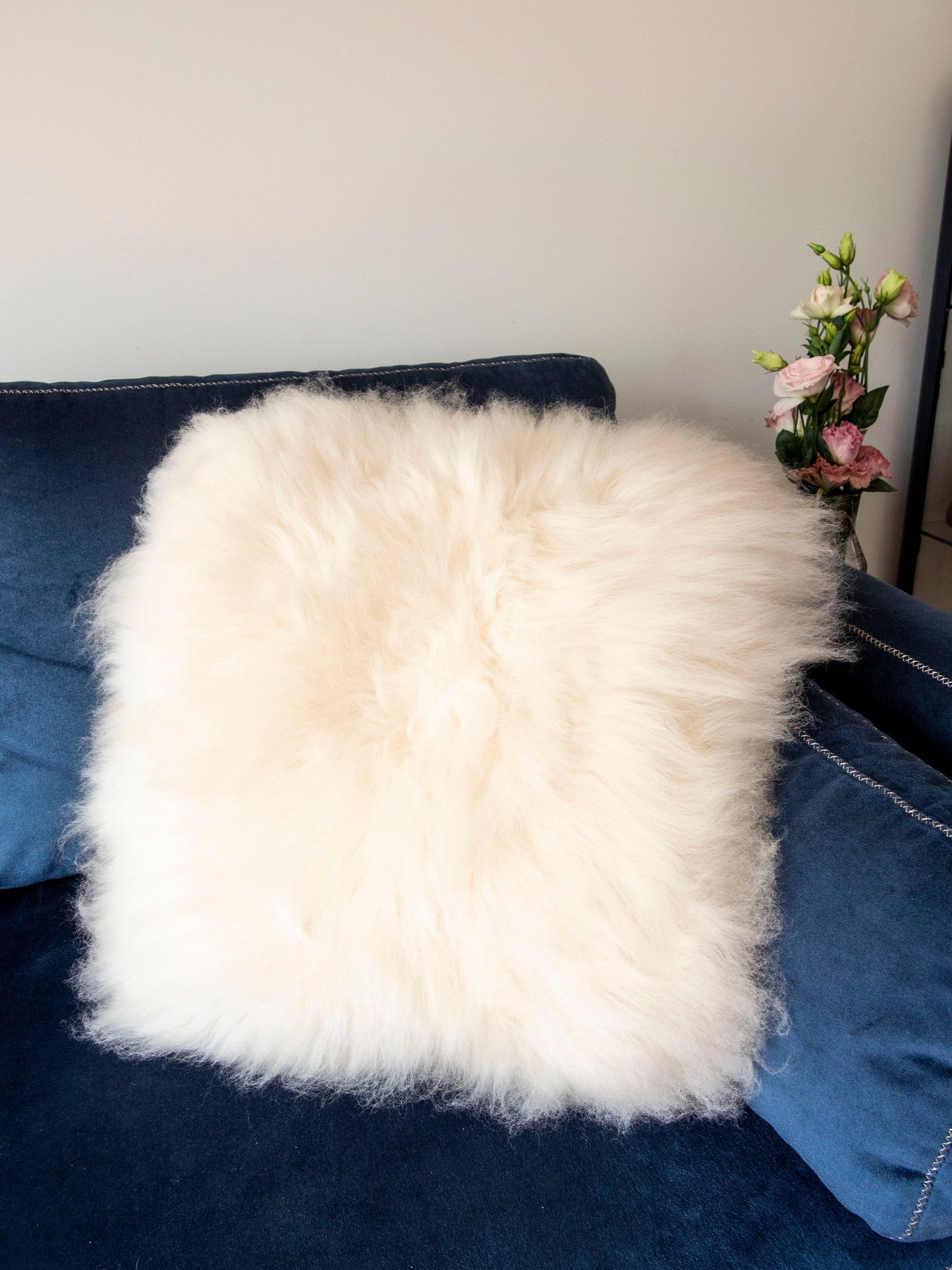 Square Furry Pillow.