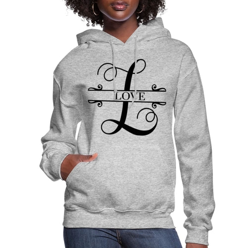 Womens Hoodie - Love - Sweatshirt