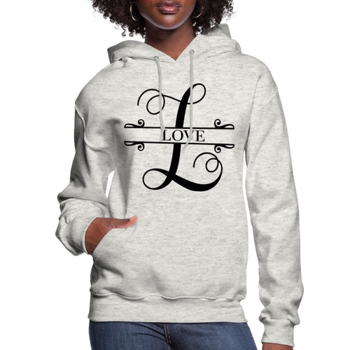 Womens Hoodie - Love - Sweatshirt