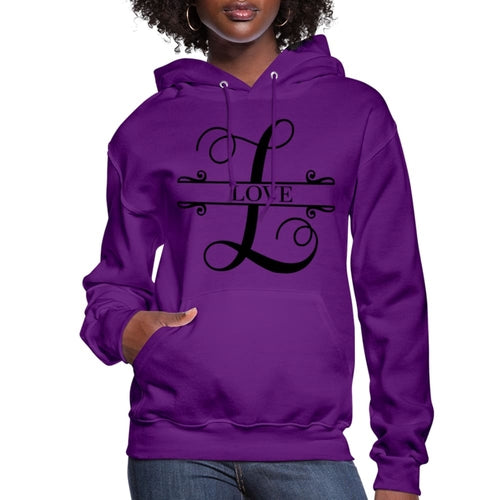 Womens Hoodie - Love - Sweatshirt