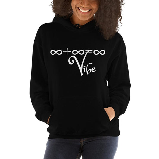 Womens Hoodie - Pullover Hooded Sweatshirt - Graphic/infinite Vibe