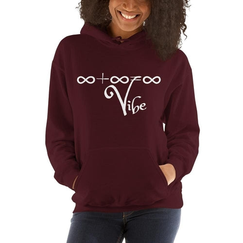 Womens Hoodie - Pullover Hooded Sweatshirt - Graphic/infinite Vibe